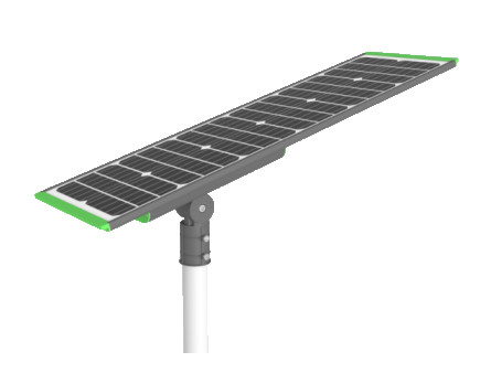 60W 6000lm IP65 AIO  Solar Street Light With Motion Sensor