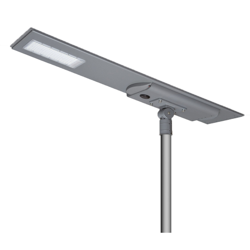 60W 6000lm IP65 AIO  Solar Street Light With Motion Sensor